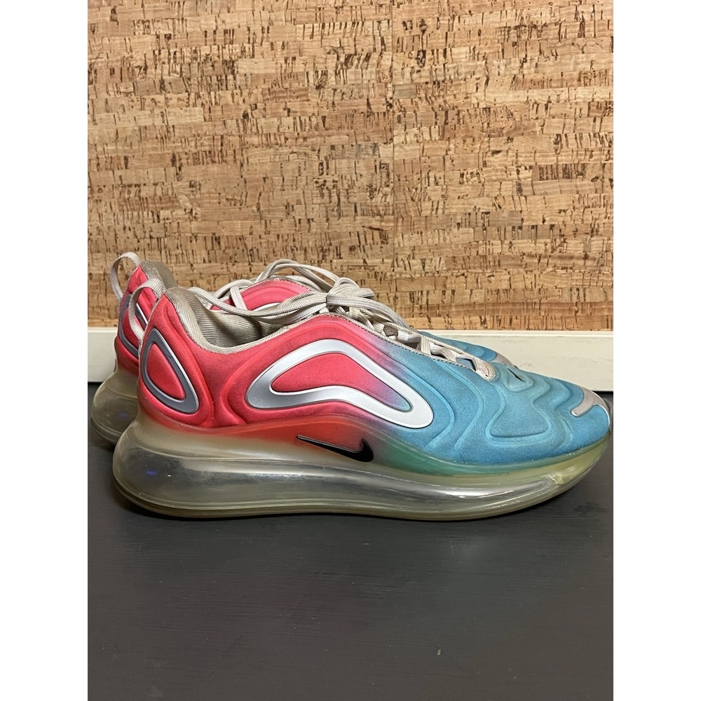 Size 9 Women's Nike Air Max 720 Sneakers Pink Sea Blue Running Walking Shoes 🔥